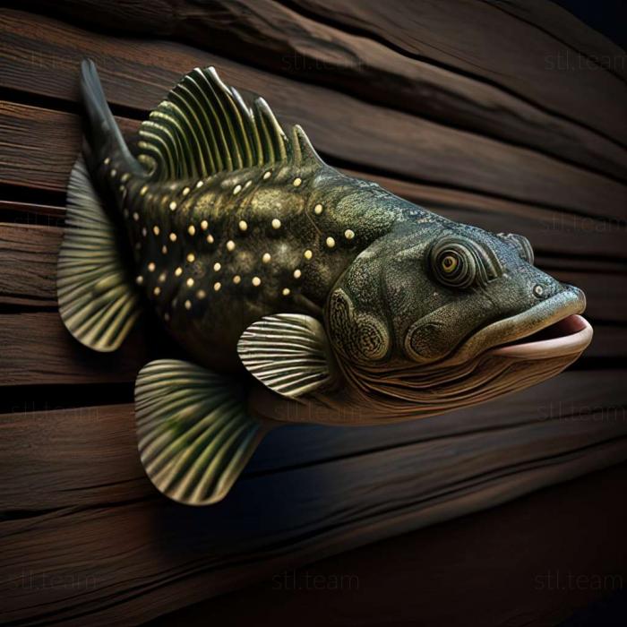 3D модель Epinephelus amblycephalus (STL)